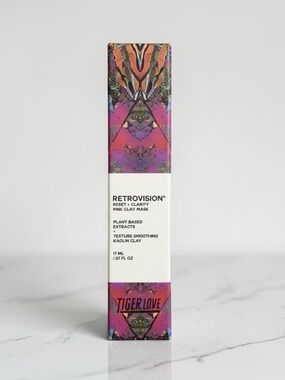 Tiger Love, NIB - Retrovision Pink Clay Mask